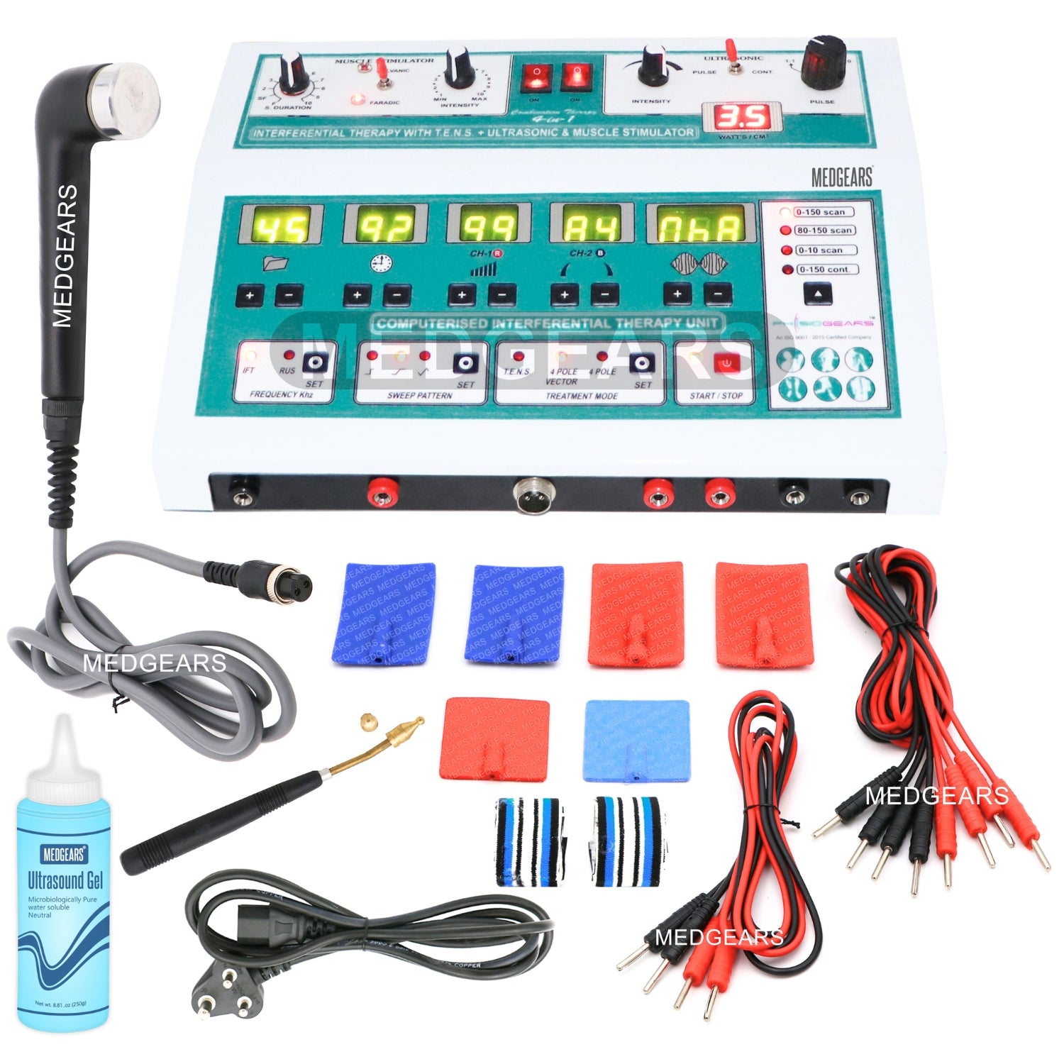 IFT 45 + 4 in 1 (IFT + TENS + Muscle Stimulator + Ultrasonic)