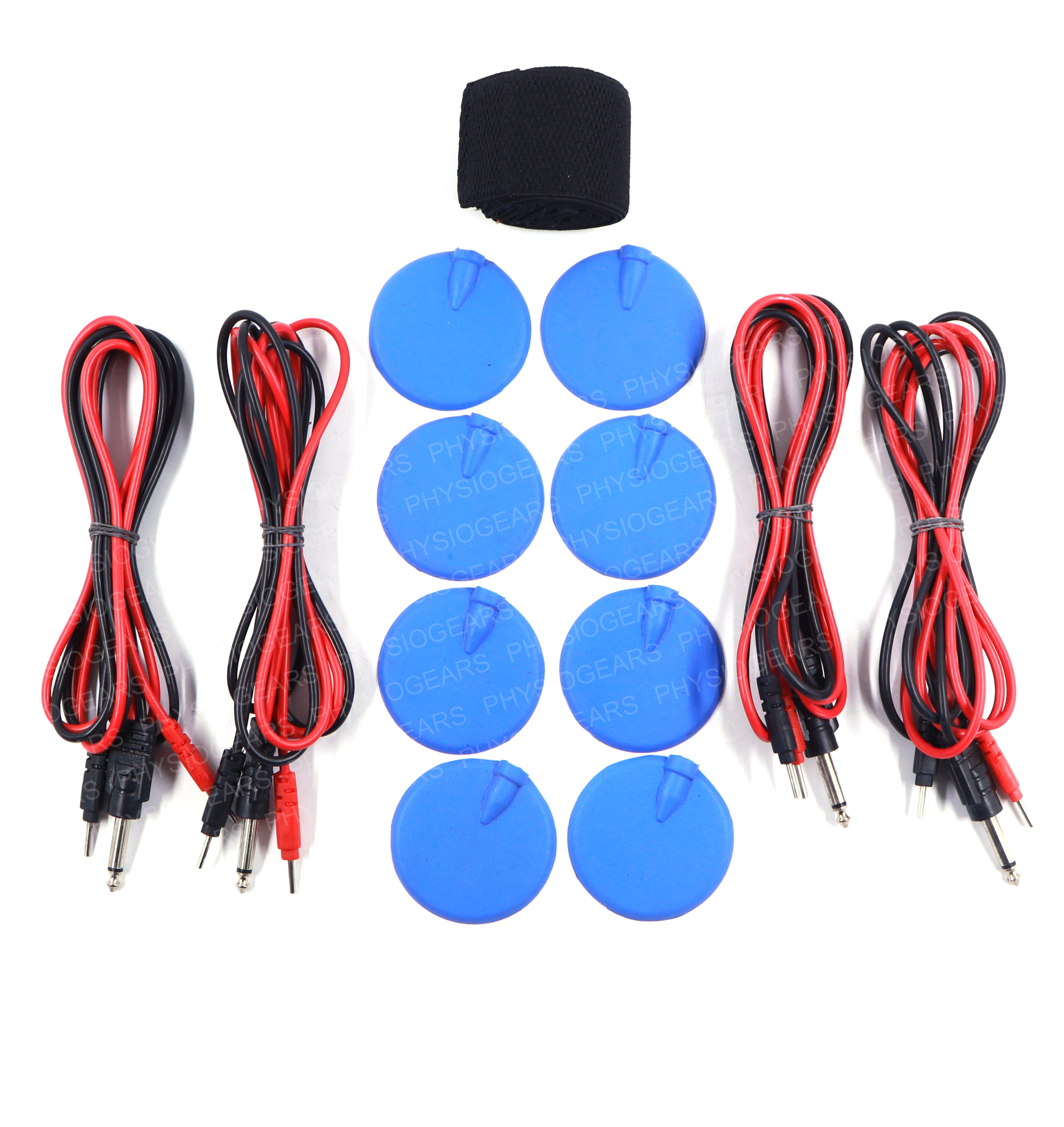 4 Channel TENS Kit (4 Wire, 8 Pads, 1 Velcro)