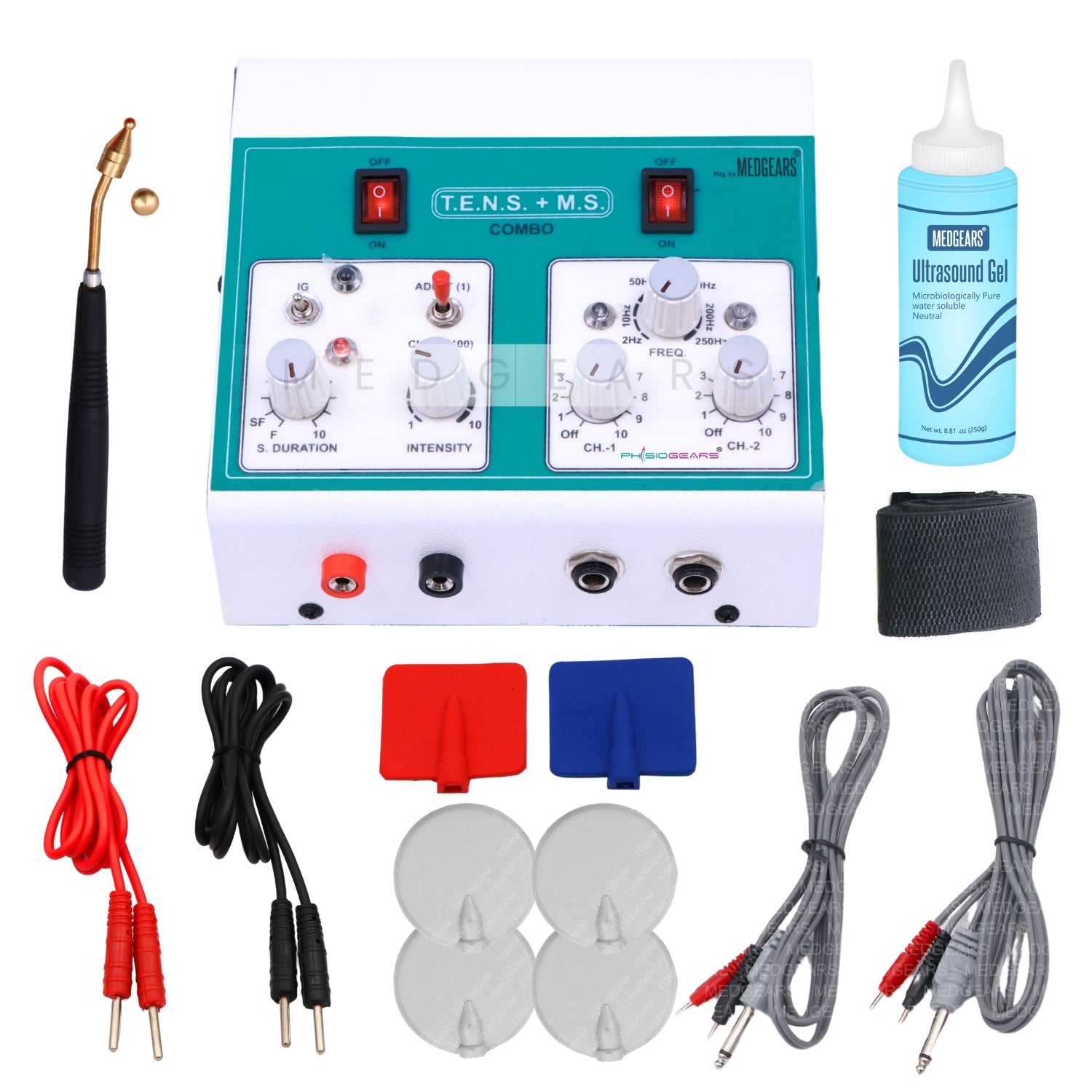 TENS + Muscle Stimulator Deluxe