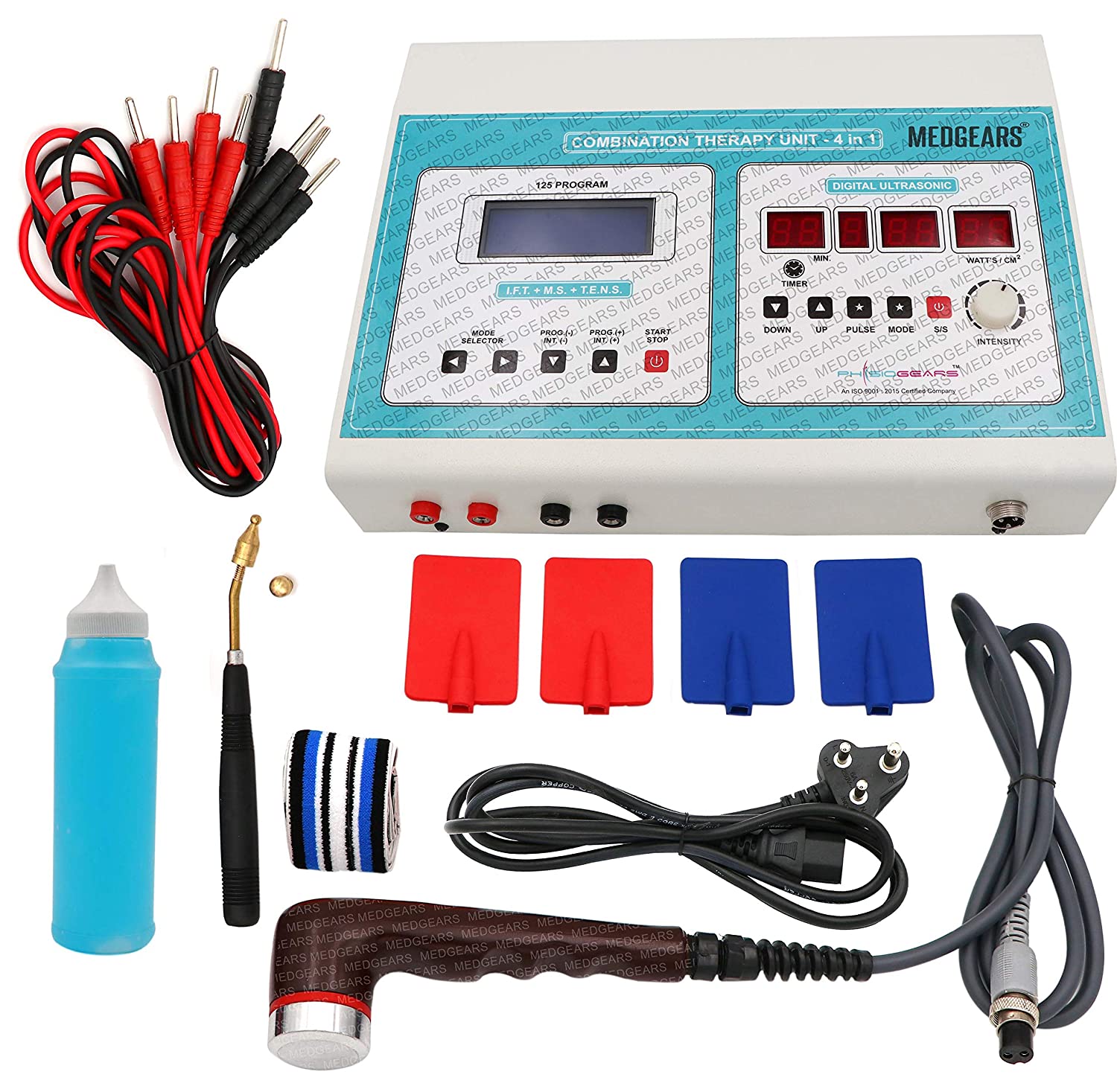 4 in 1 LCD (IFT + Muscle Stimulator + TENS + Ultrasonic)