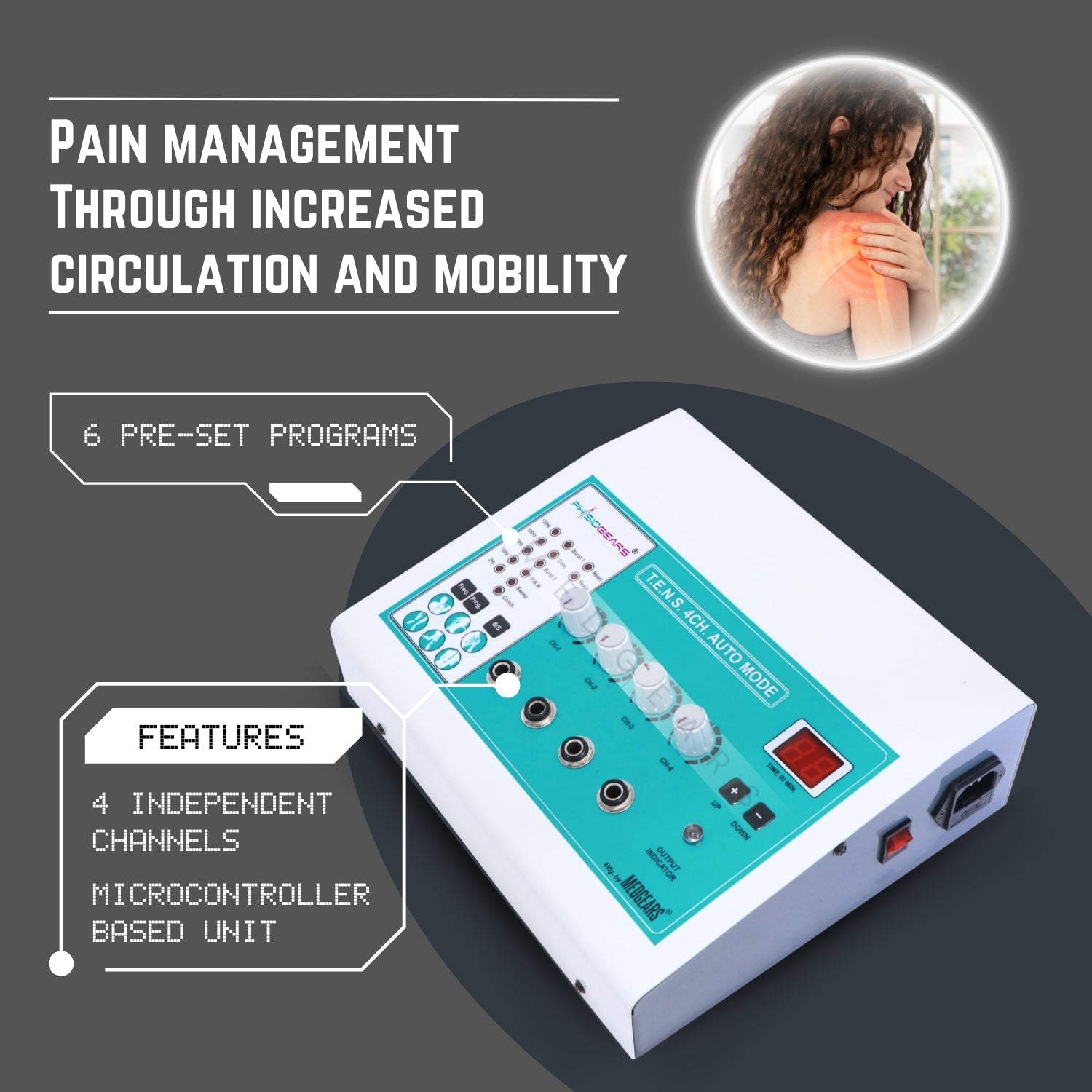 4 Channel TENS Automode