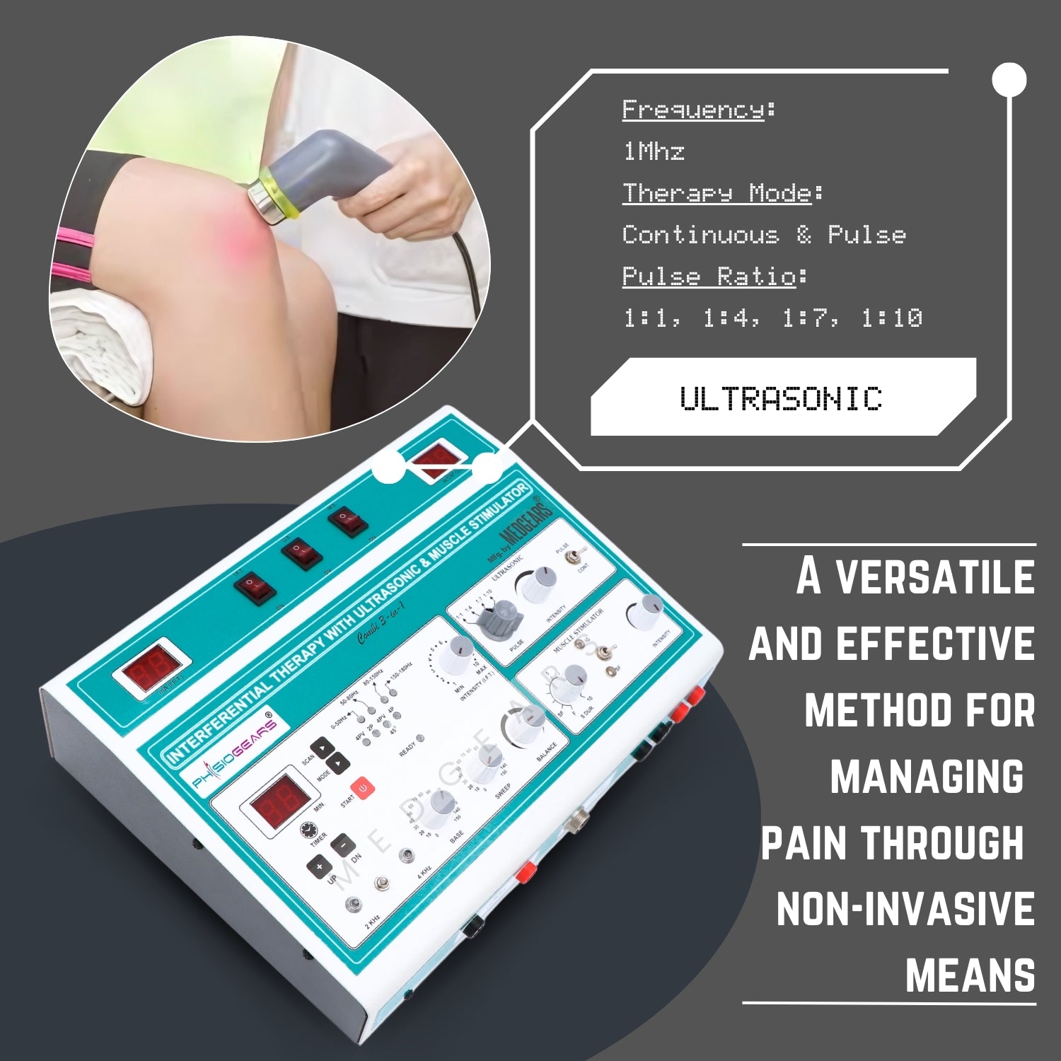 3 IN 1 Manual (IFT+ Ultrasonic + Muscle Stimulator)